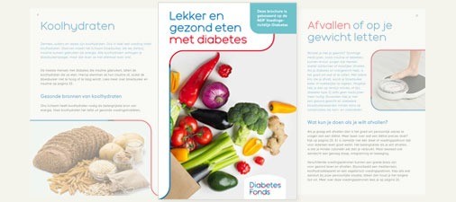 DiabetesFonds subscribe page image