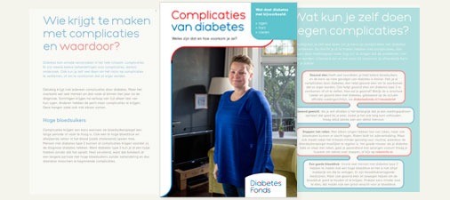 DiabetesFonds subscribe page image